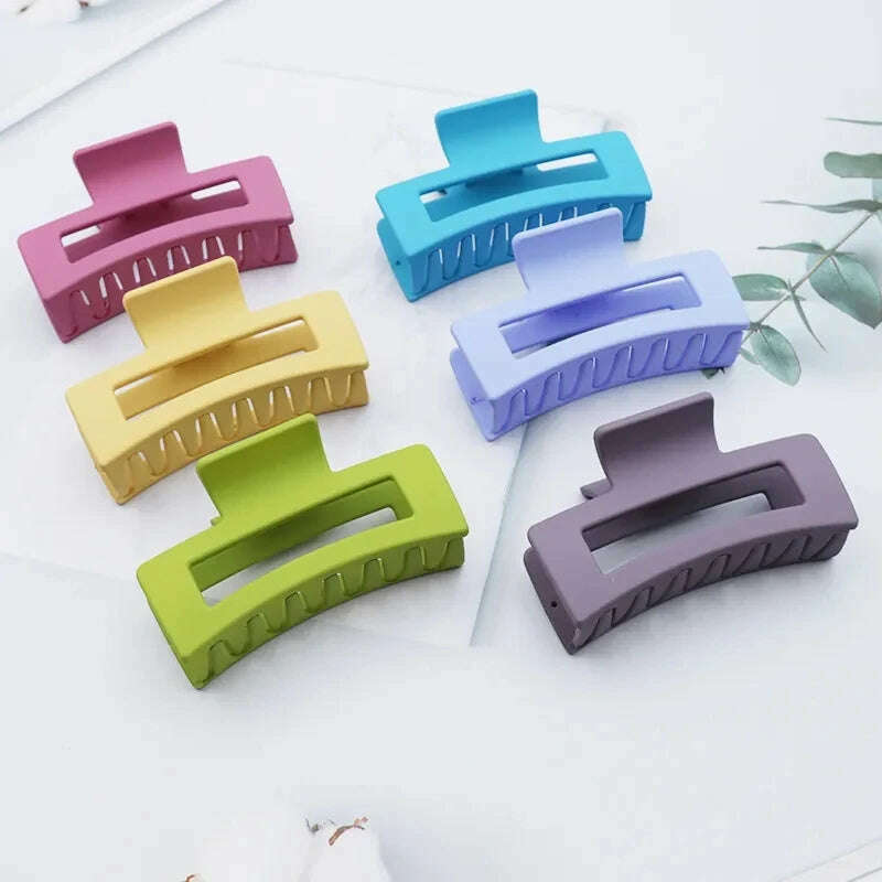 Korean Large Plastic Hair Claw