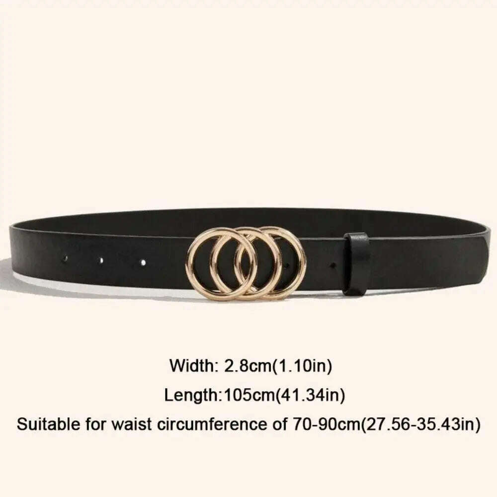 Waist Decoration Fashion Versatile Leather Belt