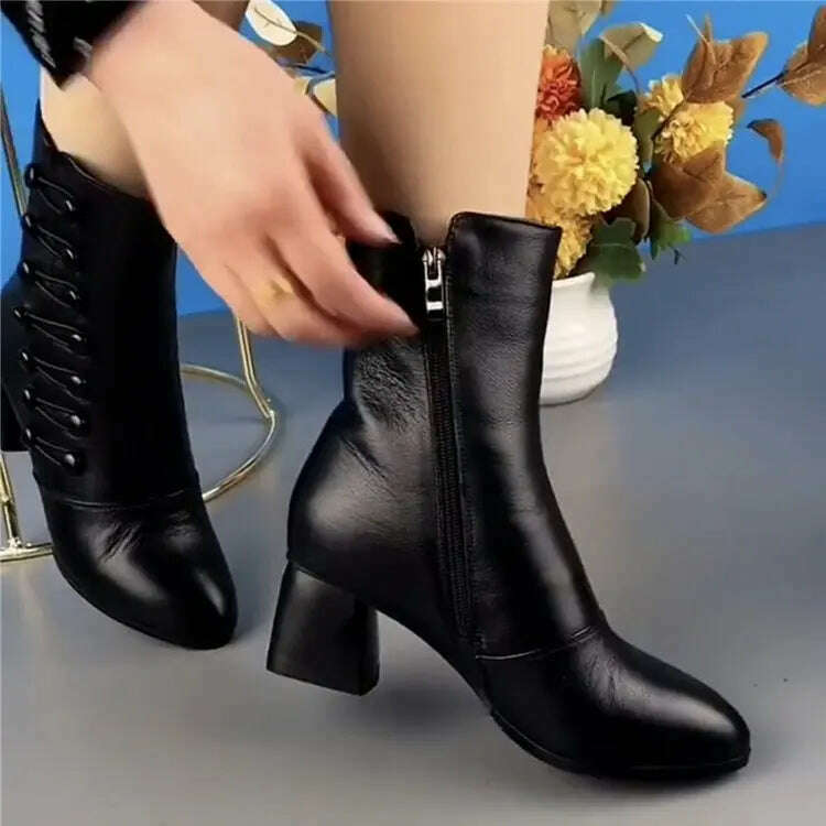 Chunky Chelsea High Boots for Women