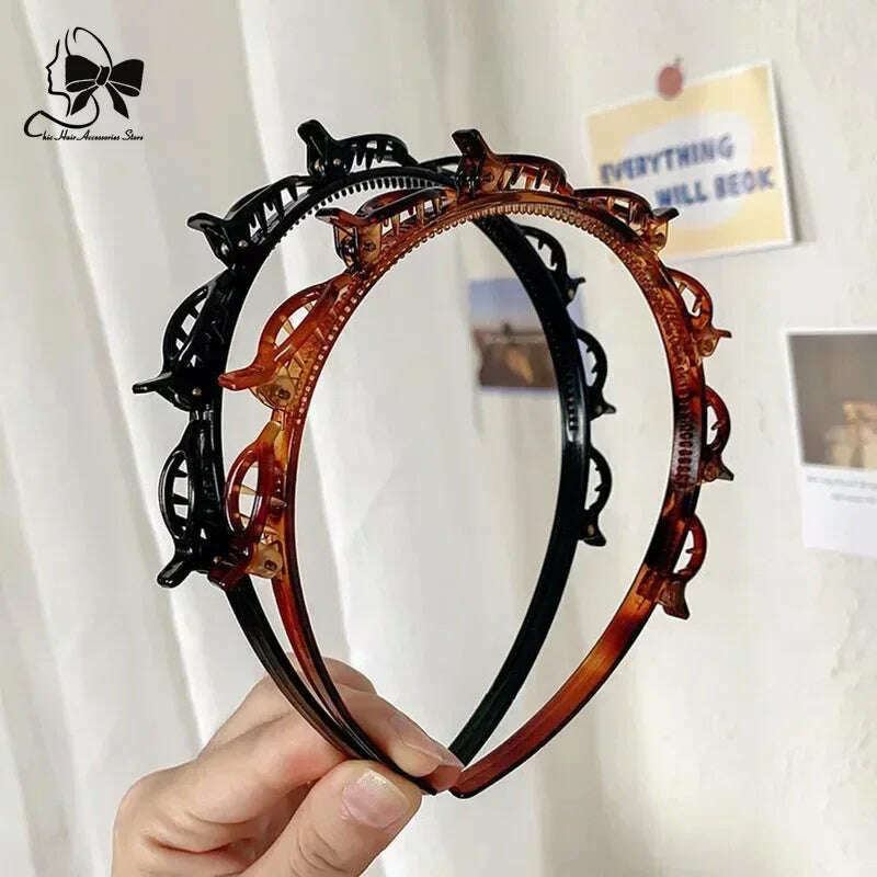 2024 Double Band Non-Slip Headbands for Women.