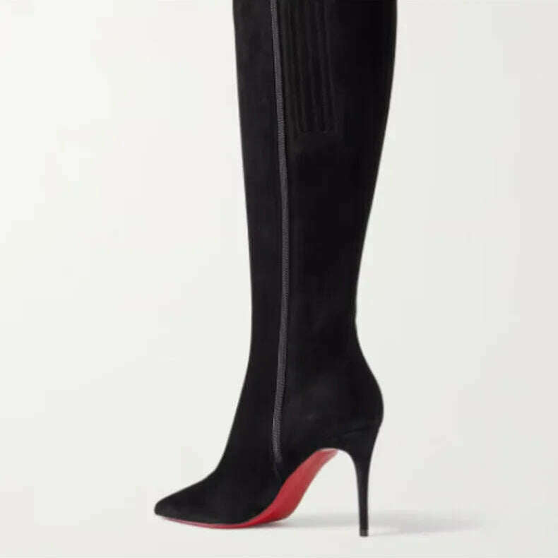 Ods Pointed Toe Knee High Boots