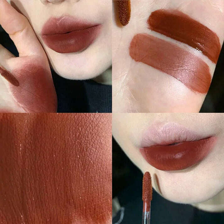 Gege Bear Rabbit Lip Glaze – Matte Velvet Lip Clay