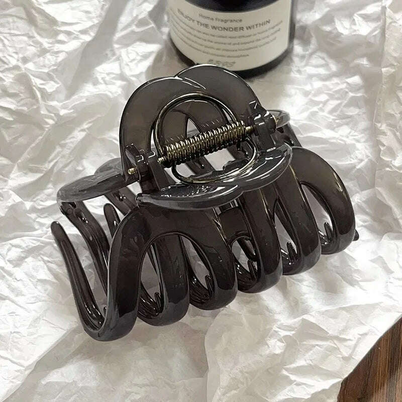 Top Grade Pumpkin Hair Claw Clip.