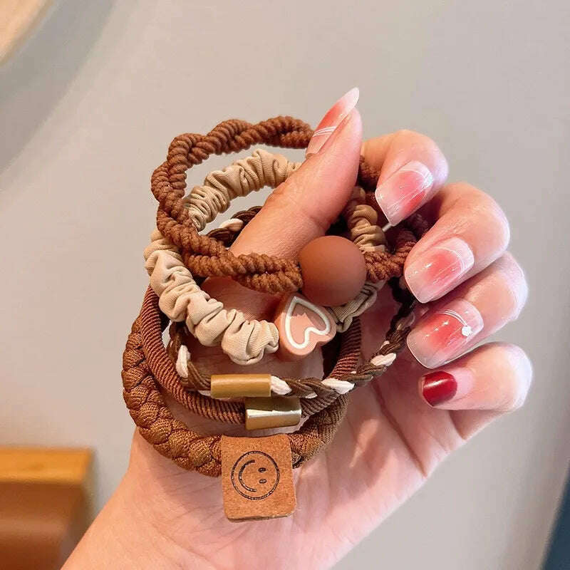 Elastic Hair Ties Scrunchies for Women and Girls