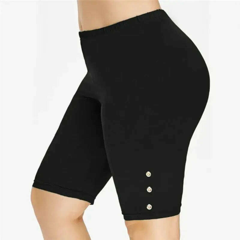 Ladies Biker Shorts – Stretch, Soft, Summer Sports Shorts - D&M Boutique