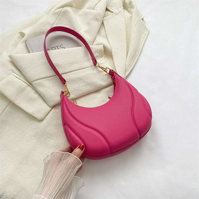Retro Leather Shoulder Bags - Simple & Stylish Design