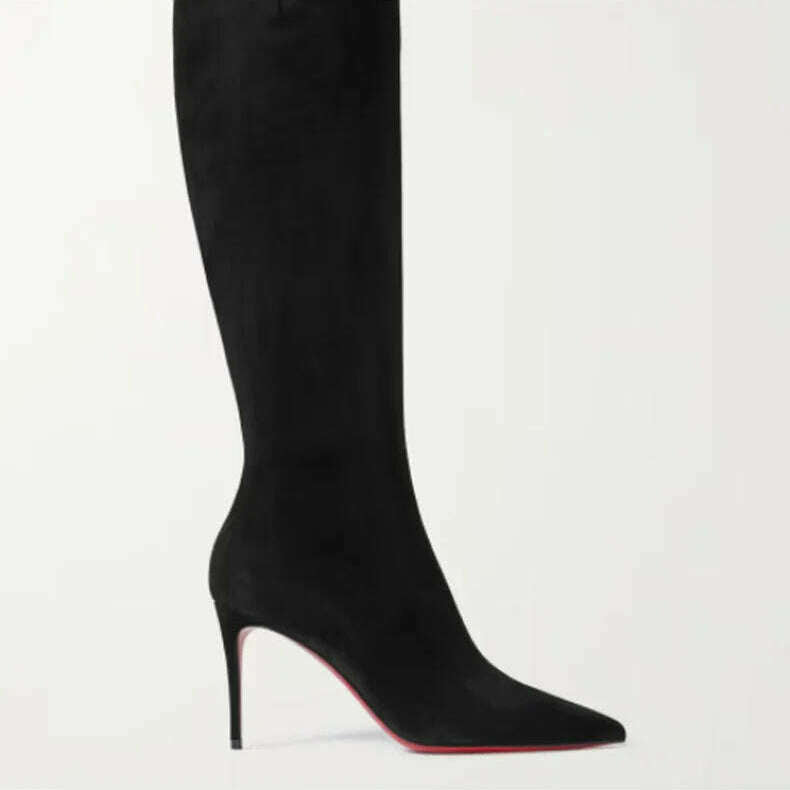 Ods Pointed Toe Knee High Boots