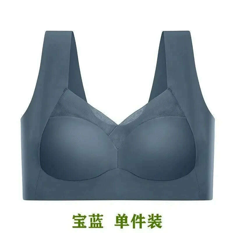 Seamless Large Size Bra: Anti-Sagging, Wire-Free, Comfortable - D&M Boutique