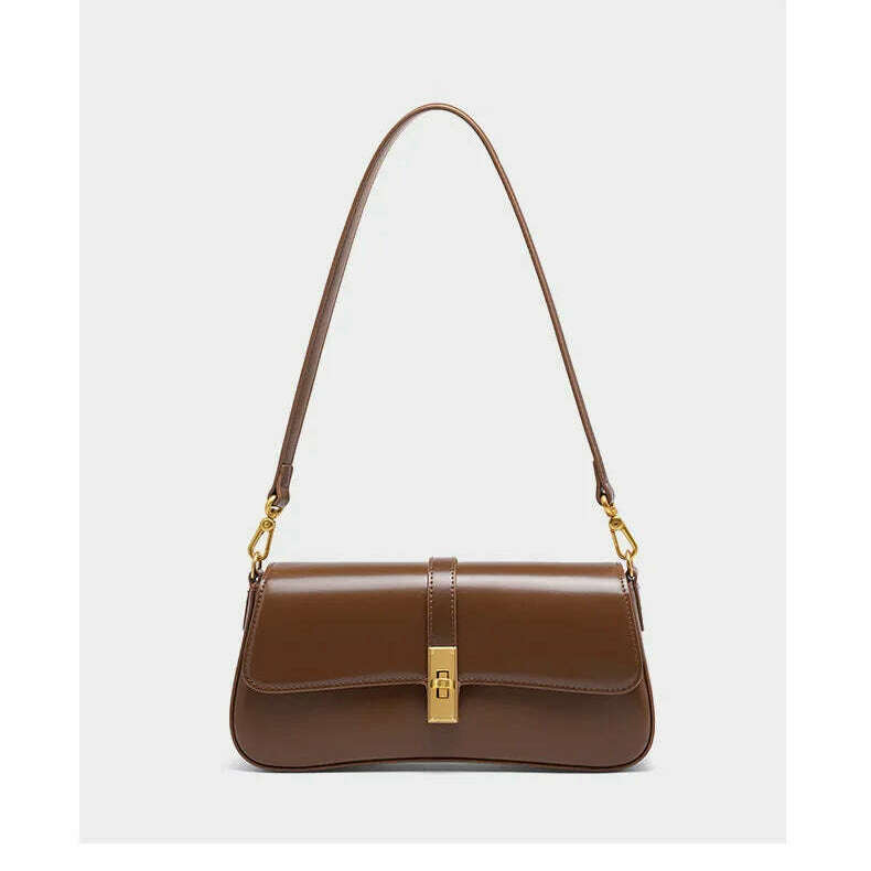 YANATARI Cowhide Leather Crossbody Bag - Vintage Luxury