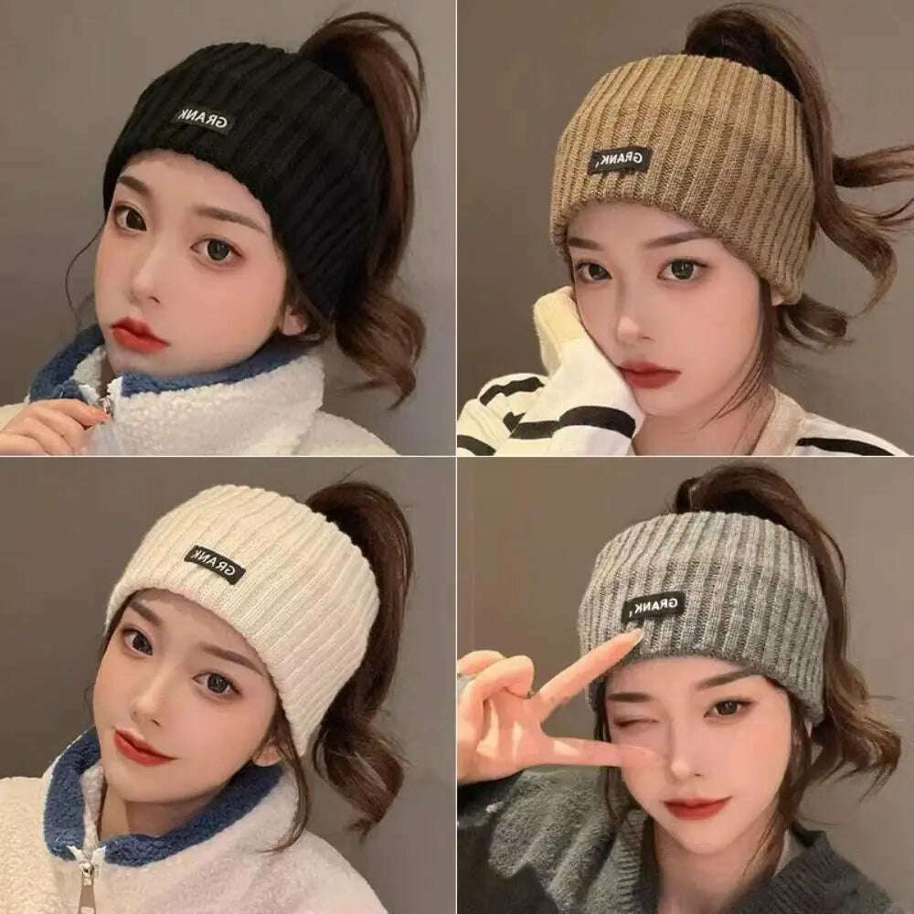 Women Winter Wide Knitted Headband.