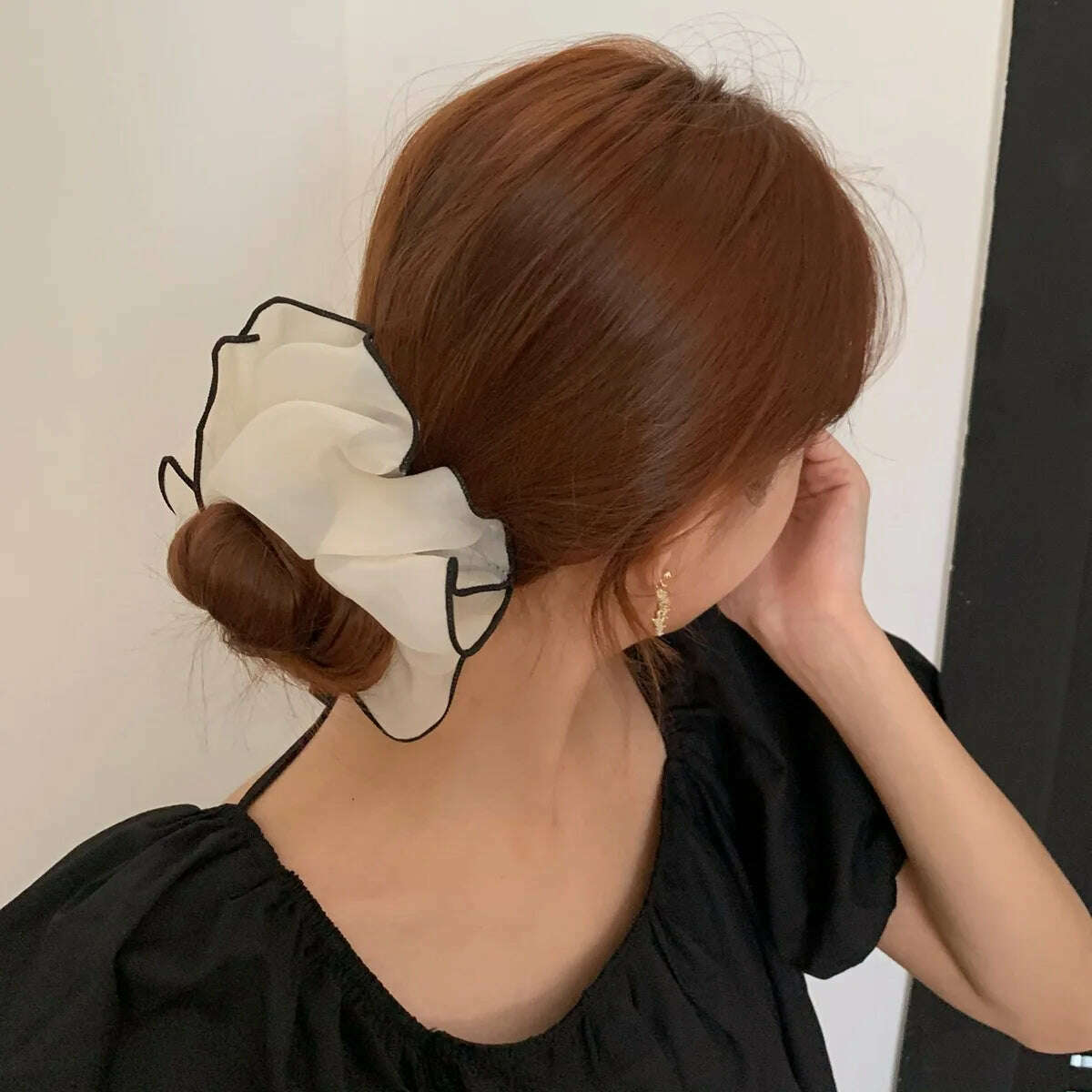 Summer Organza Silk Scrunchies