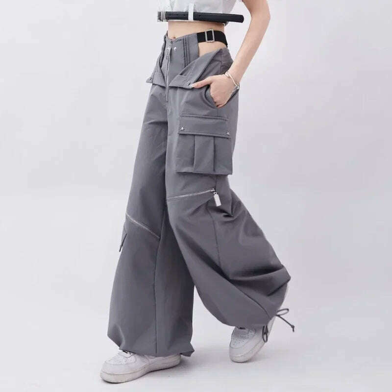Spicy Girl Hollow Out Workwear Pants