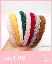 Satin Solid Color Scrunchies