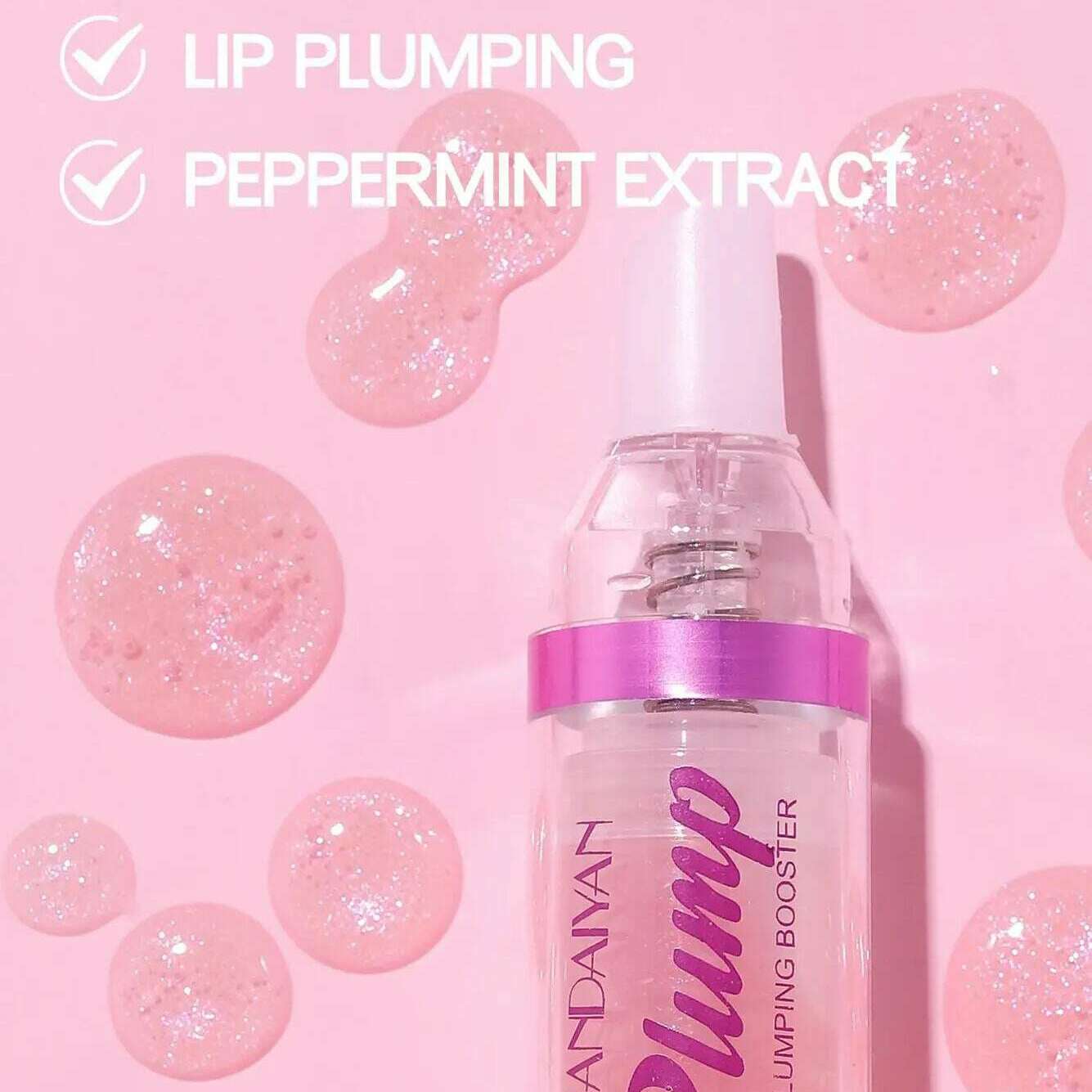 Handaiyan Lip Plumping Booster – Glitter Lip Gloss