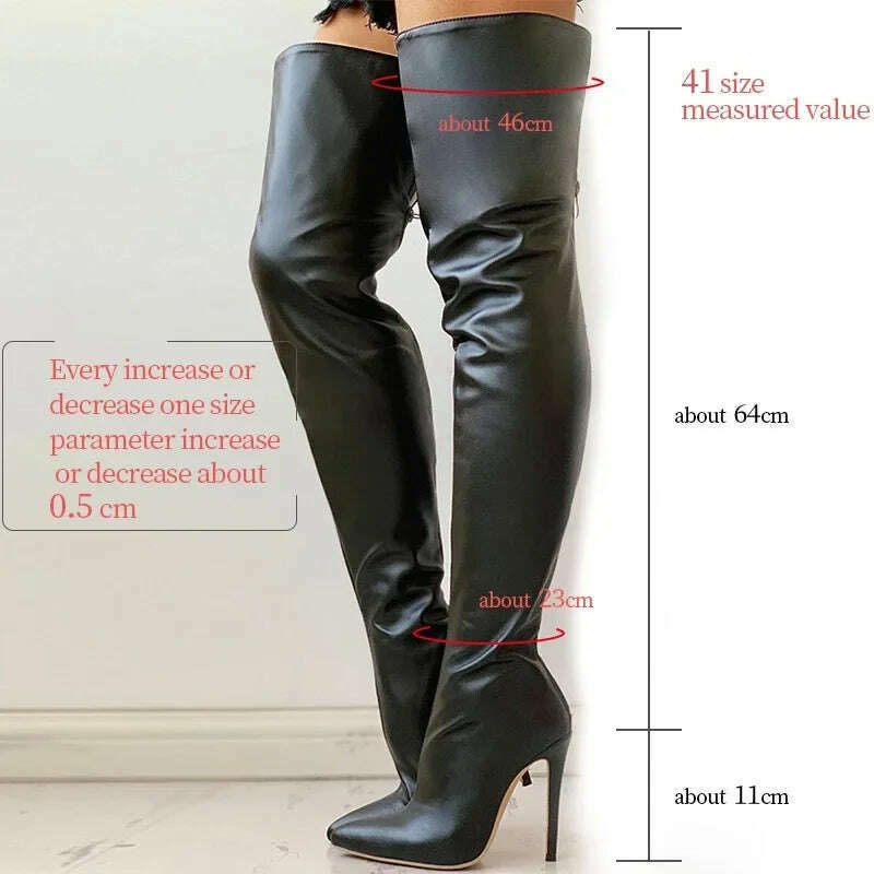 Women's Over-the-Knee High Heel Boots