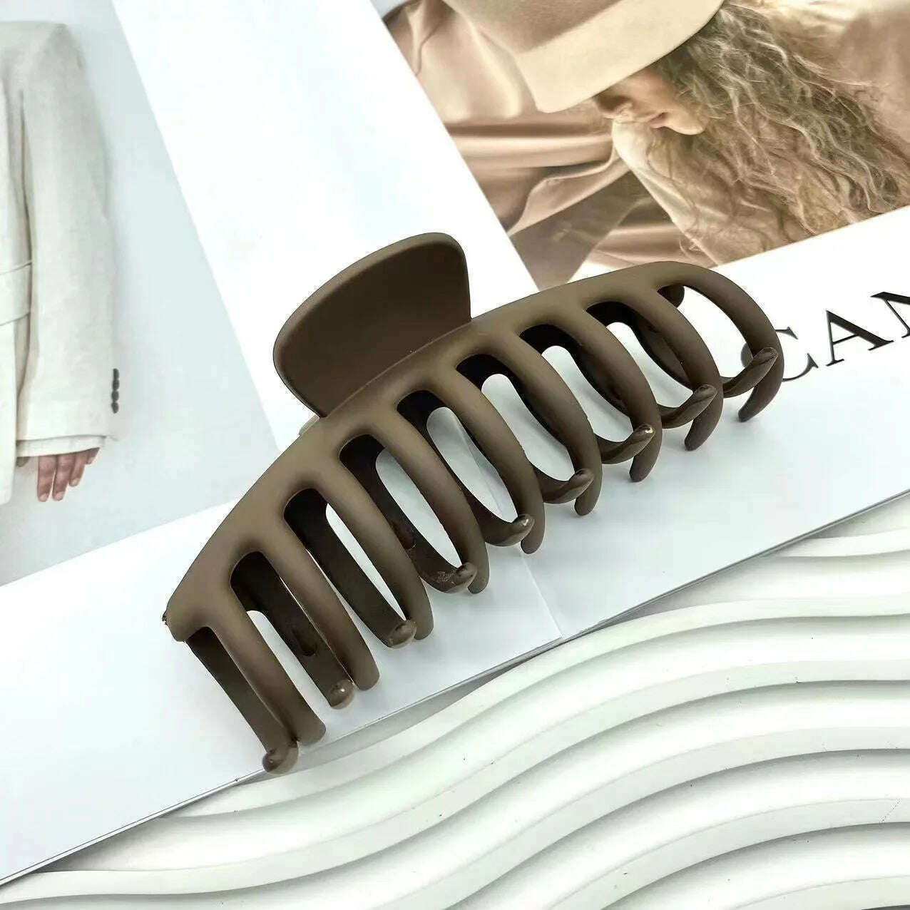 Women Temperament Large Hair Claw Clip