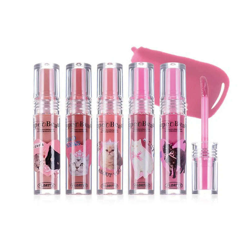 FLORTTE Lip Plumper Gloss – Moisturizing Lip Oil