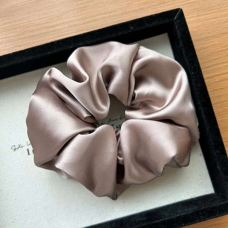 Korea Big Silk Scrunchies for Women