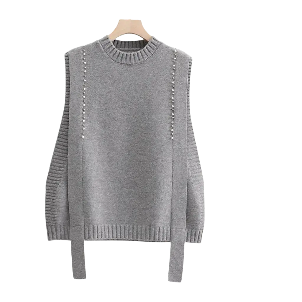 Autumn Winter Knitted 3-Piece Set: Vest, Shirt & Pants - D&M Boutique