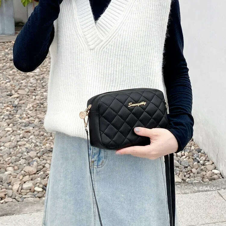 Tassel Messenger Bag for Women 2024 Embroidery Crossbody