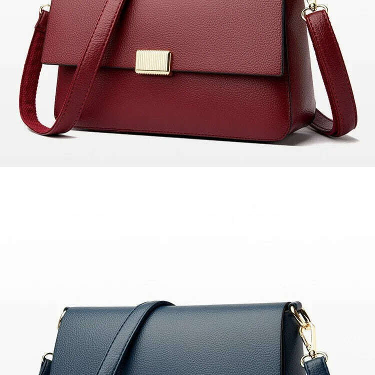 2024 New Trend Fashion Genuine Leather Crossbody Shoulder Bag