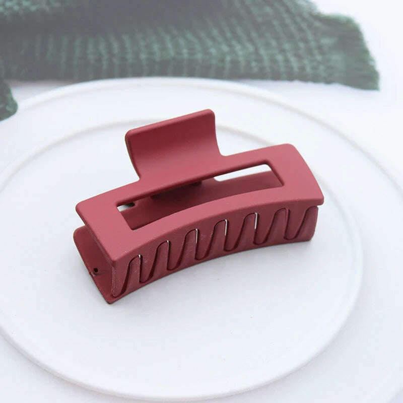 Korean Large Plastic Hair Claw
