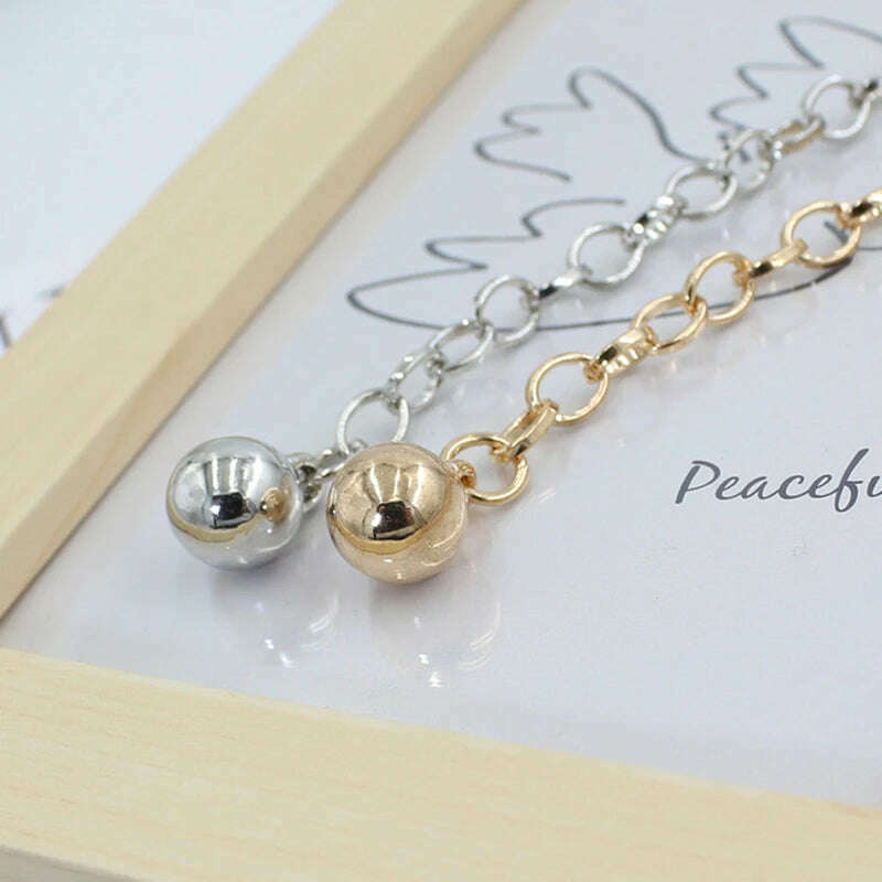 Fashion Circle Metal Waist Chain Belt – Gold & Silver