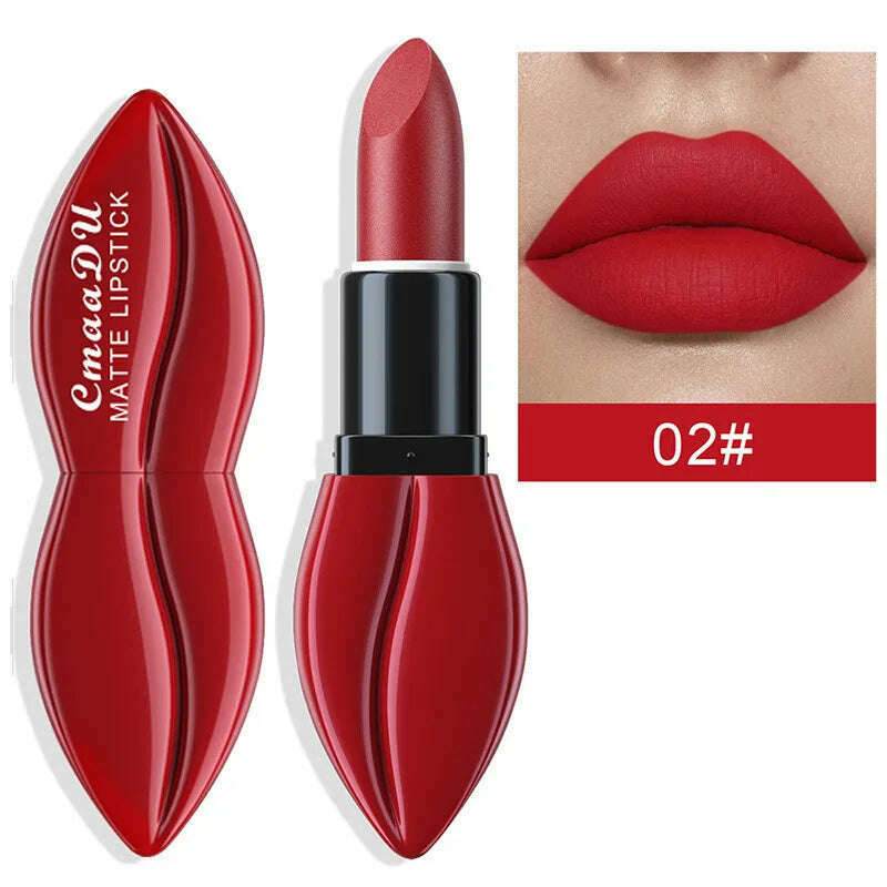 Waterproof Matte Velvet Lip Gloss – Long-Lasting Lipstick