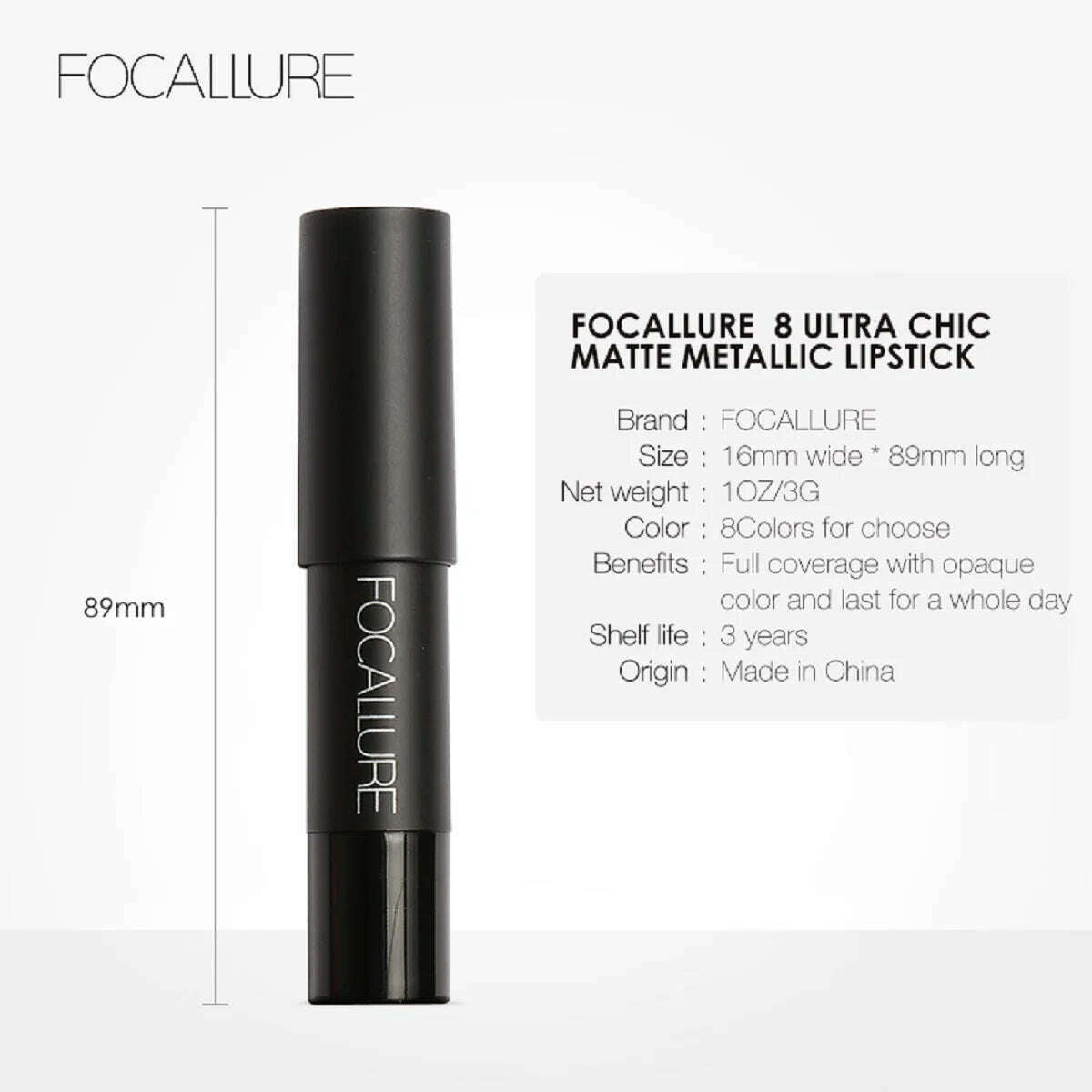 FOCALLURE Matte Lipstick Pencil