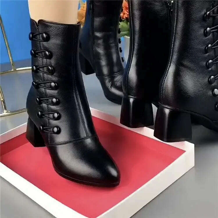 Chunky Chelsea High Boots for Women
