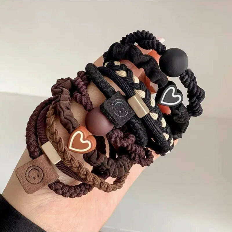 Elastic Hair Ties Scrunchies for Women and Girls