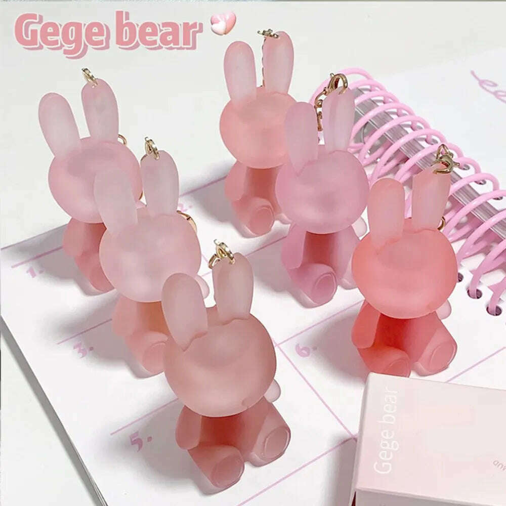 Gege Bear Rabbit Lip Glaze – Matte Velvet Lip Clay