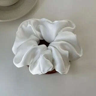Oversize Satin Scrunchies Elastic Hair Ties