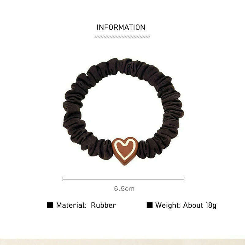 Elastic Hair Ties Scrunchies for Women and Girls
