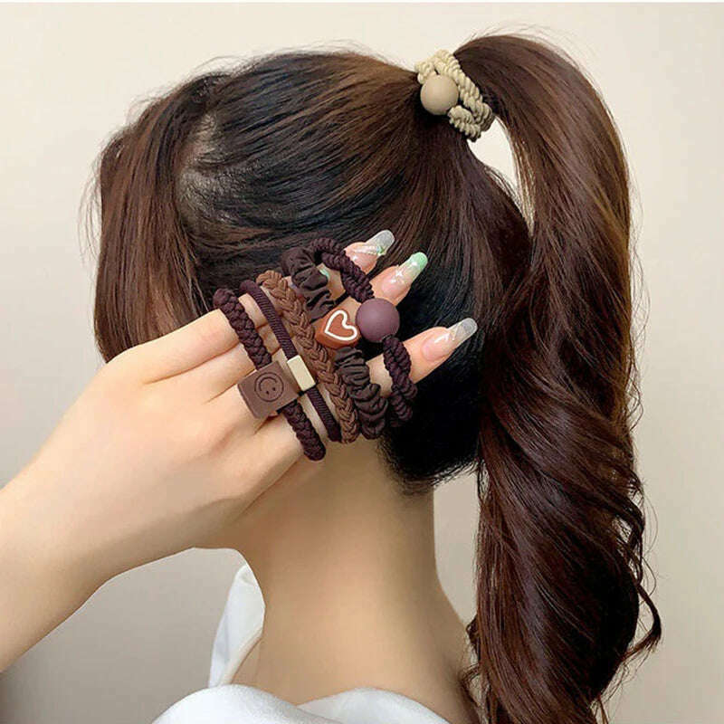 Elastic Hair Ties Scrunchies for Women and Girls