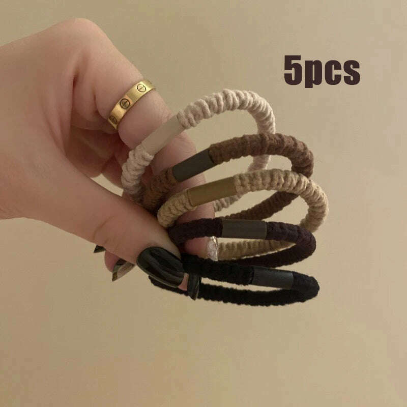 Elastic Hair Ties Scrunchies for Women and Girls