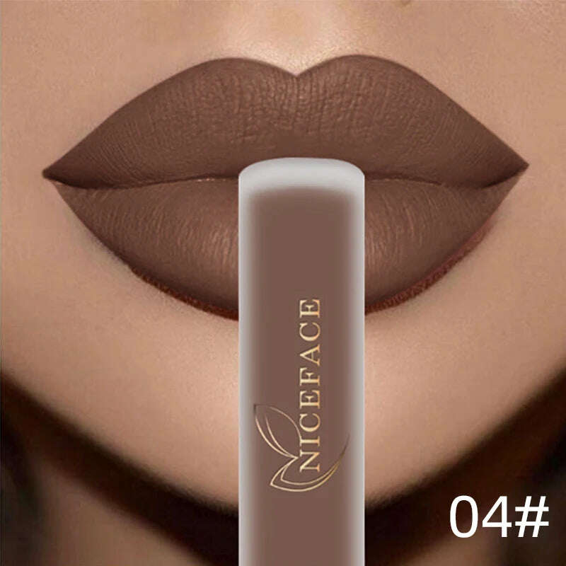 NICEFACE Nude Matte Liquid Lipstick