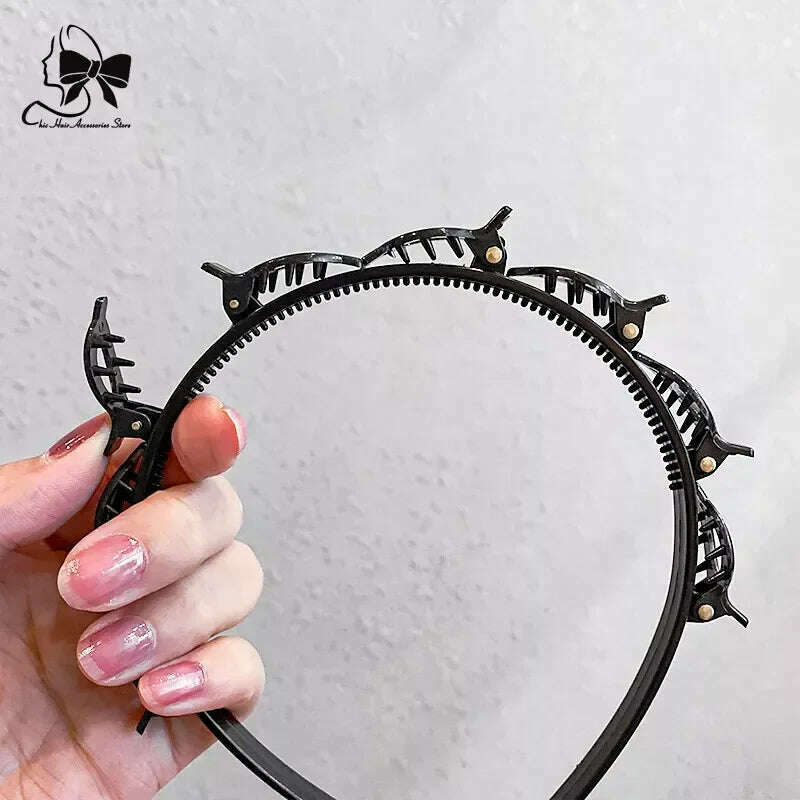 2024 Double Band Non-Slip Headbands for Women.