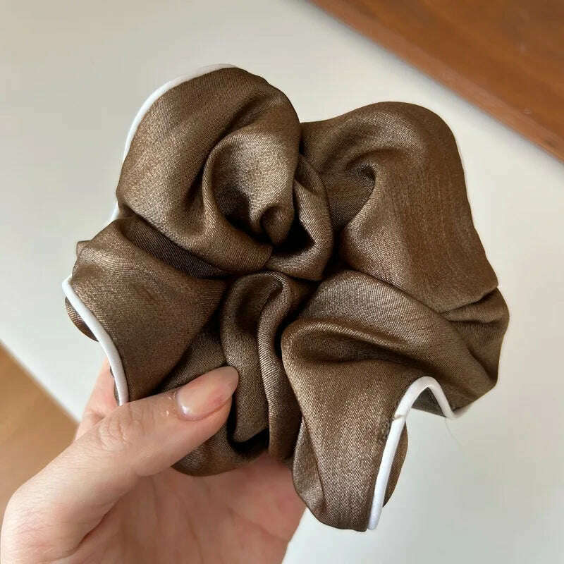 Korea Big Silk Scrunchies for Women