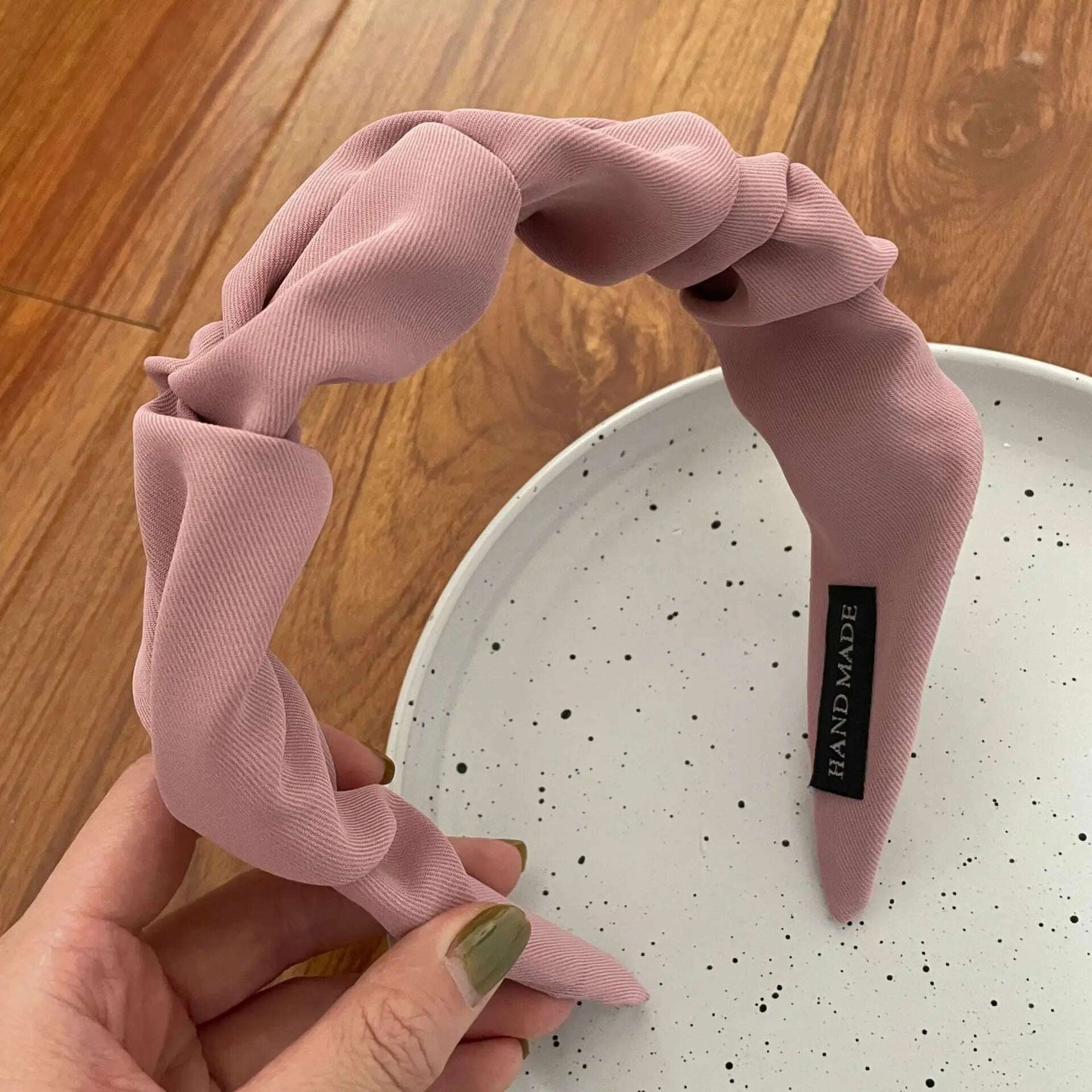 Wide Flower Hoop Headbands.