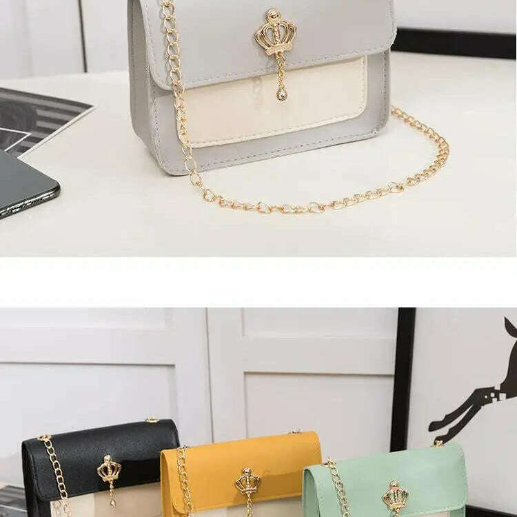 Fashion New Women’s Crossbody Bag PU Leather Small Flap