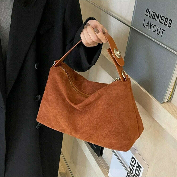 2024 Advanced Retro Textured Shoulder Bag - Large Capacity