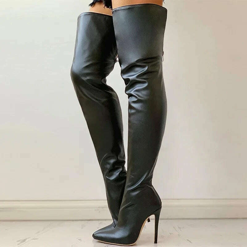 Women's Over-the-Knee High Heel Boots
