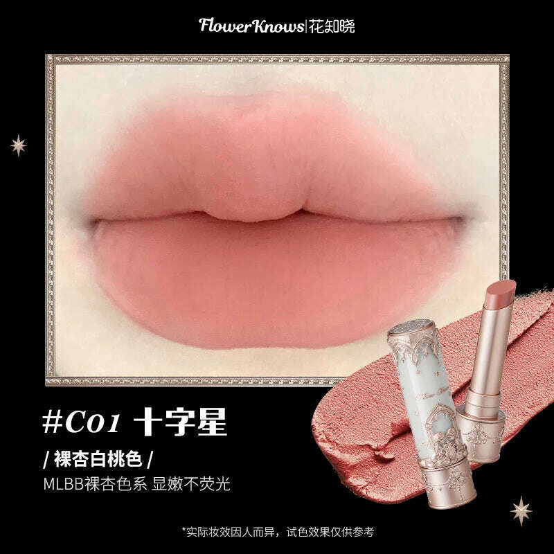 Flower Knows Little Angel Velvet Lipstick – Long-Lasting Matte
