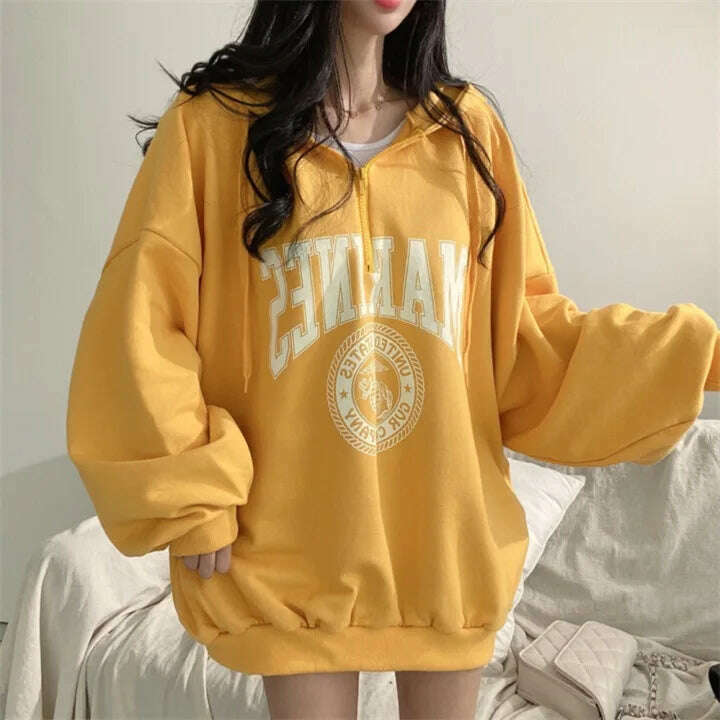 2024 Women's Oversized Casual Warm Zipper Hoodie Jacket - D&M Boutique
