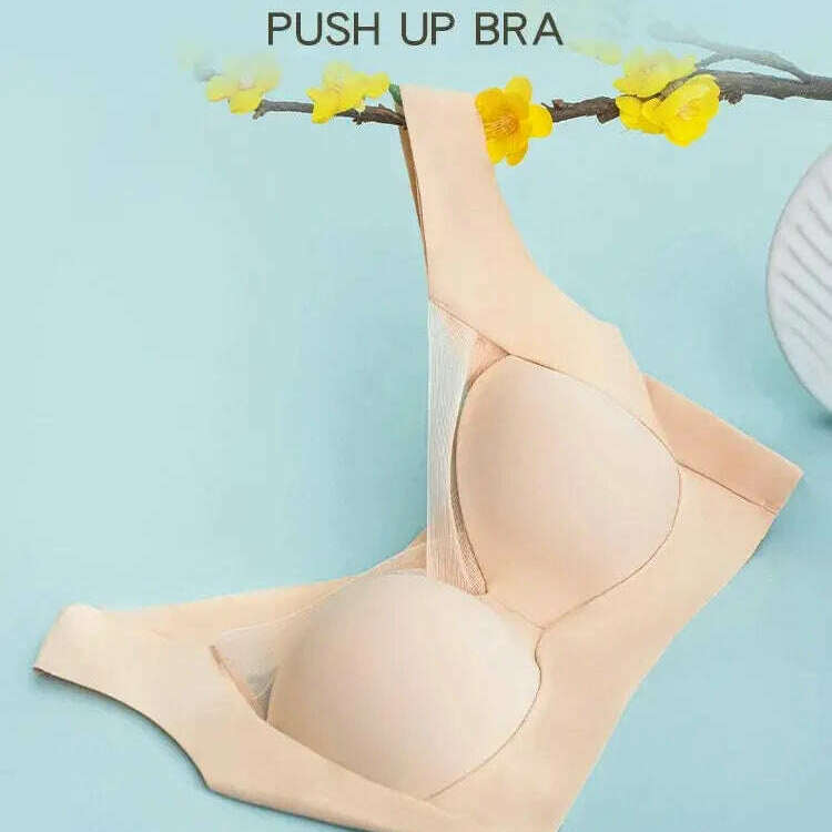 Seamless Large Size Bra: Anti-Sagging, Wire-Free, Comfortable - D&M Boutique