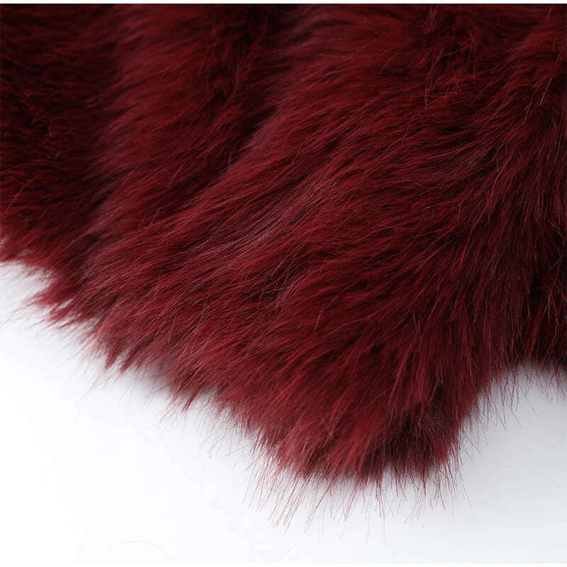 Fashion Faux Fur Jacket Coat for Women – Cozy & Stylish Winter Cardigan