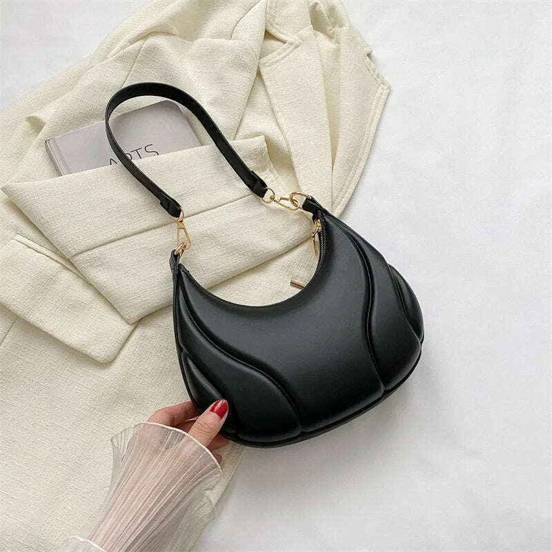 Retro Leather Shoulder Bags - Simple & Stylish Design