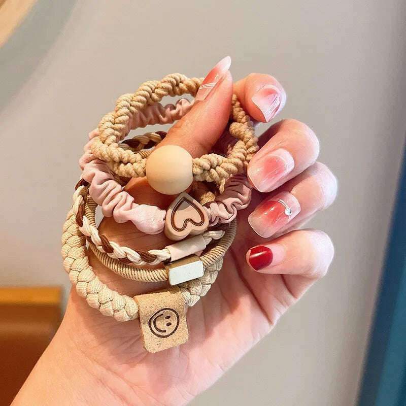 Elastic Hair Ties Scrunchies for Women and Girls