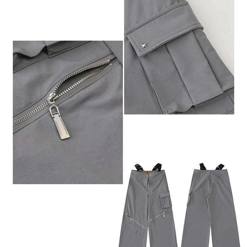 Spicy Girl Hollow Out Workwear Pants